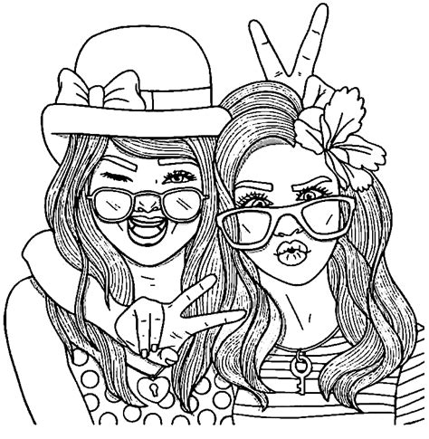 Coloriages Best Friends Forever Bff Imprimer The Best Porn Website