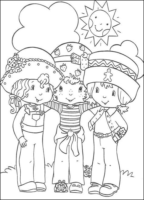 Coloring Game Strawberry Shortcake