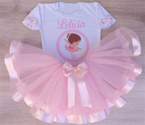 Fantasia Bailarina Rosa Elo Produtos Especiais