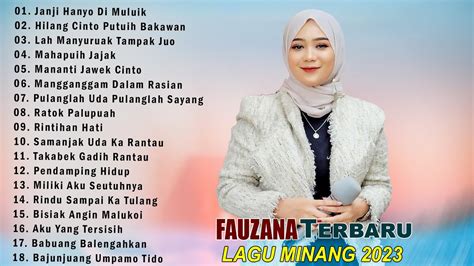 FAUZANA JANJI HANYO DI MULUIK Ac FULL ALBUM TERPOPULER LAGU MINANG