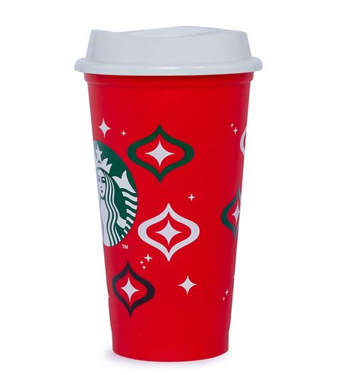 Starbucks Red Holiday FY24 Reusable Hot Cup 473 Ml