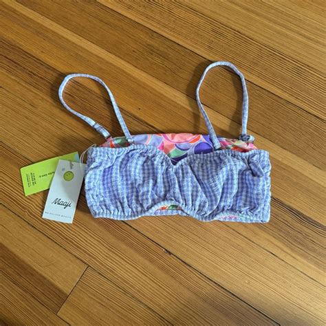 Maaji Swim Maaji Gingham Bikini Top Poshmark