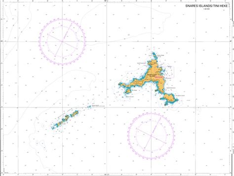 Snares Islands/Tini Heke map by Land Information New Zealand - Avenza ...