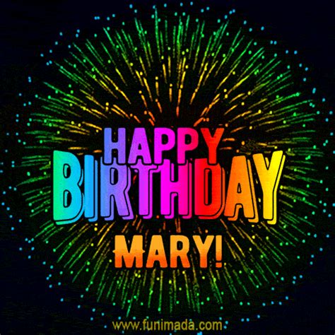 Happy Birthday Mary GIFs - Download on Funimada.com