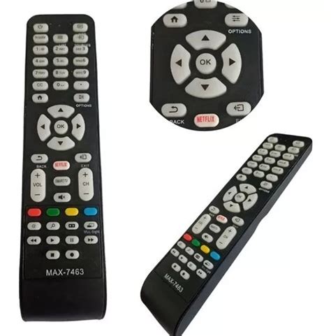 Controle Remoto Aoc Netflix Led Smart Le S Le U Mercadolivre