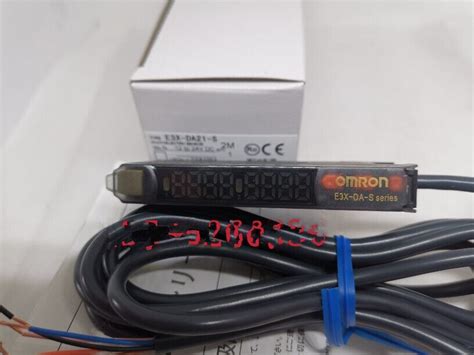 1 Pcs OMRON E3X DA21 S Optical Fiber Amplifier EBay