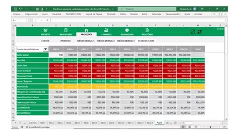 Planilha De Estudo De Viabilidade Econômica Em Excel R 99 Em São Paulo