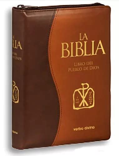 Biblia Libro Del Pueblo De Dios Simil Piel Con Cierre Vd Envío gratis