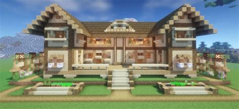 【マイクラ】建築初心者でも作れる！木2種類のオシャレな家の作り方を紹介 マイクラモール Minecraft Houses