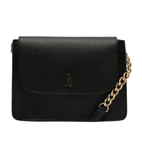 Bolsa Anacapri Crossbody Texturizada Mini Preta Preto