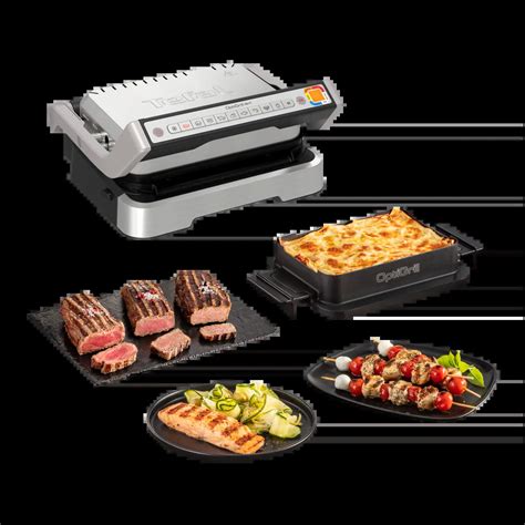 Tefal Optigrill In Gc D Intelligent Combo Grill Stainless Steel