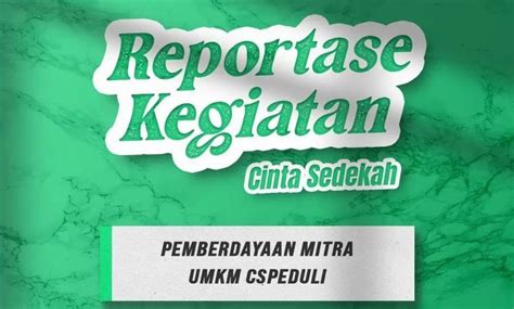 Poster Islami Pemberdayaan Mitra Umkm Cspeduli