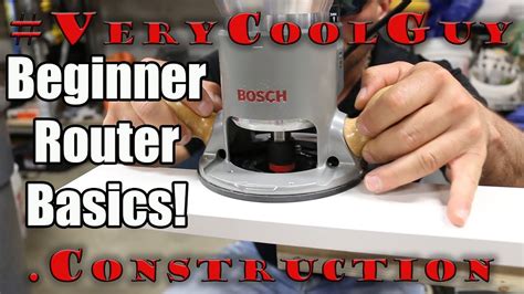 Best Way To Use A Woodworking Router For Beginners Youtube