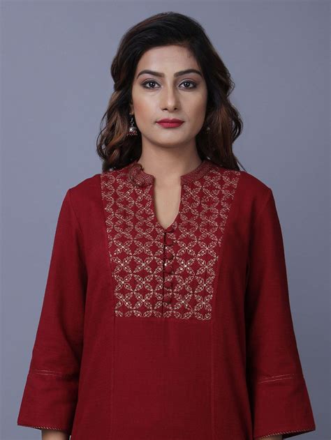 Pin By Jyoti Shah On Jyoti Sari Kurta Neck Design Cotton Kurti