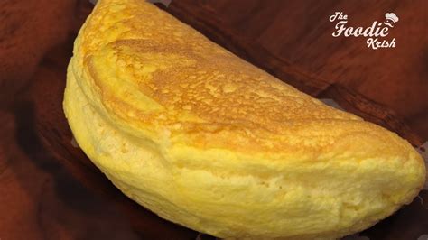 Super Fluffy Omelet Cooking The Foodie Krish Youtube