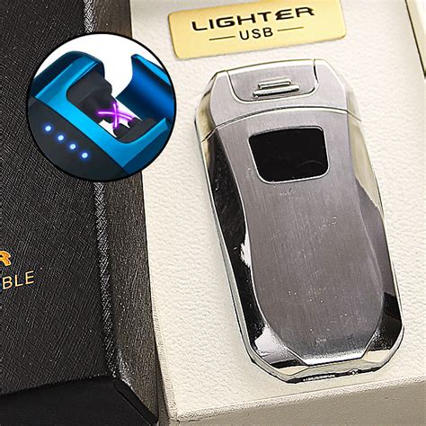USB-зажигалка «Lighter» электродуговая, серебро