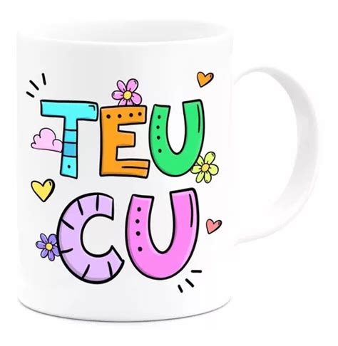 Caneca Divertida Teu Cu Brincadeira Engraçada Presente