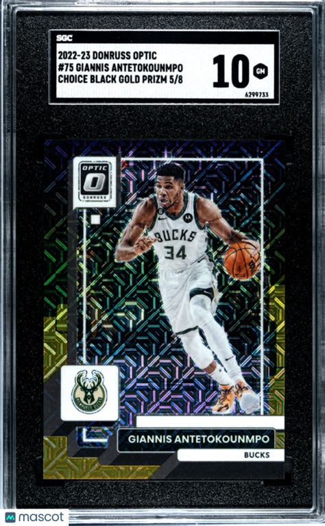 Donruss Optic Giannis Antetokounmpo Sgc Milwaukee