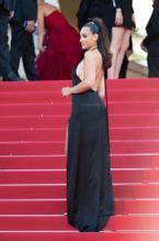 Camelia Jordana Sexy Flashes Her Tits On The Red Carpet In Cannes In France AZNude