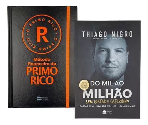 Kit Do Mil Ao Milhão Método Financeiro Do Primo Rico De Thiago Nigro