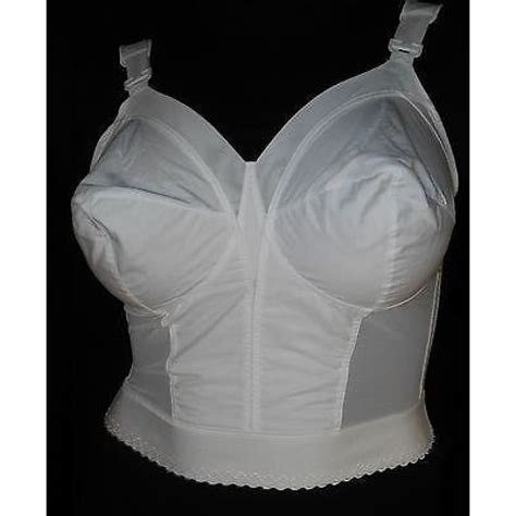 Exquisite Form 7532 Longline Posture Bra 46d White New