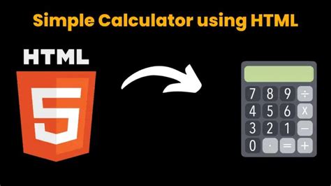 Make A Simple Calculator Using Html Css And Js Codewithcurious