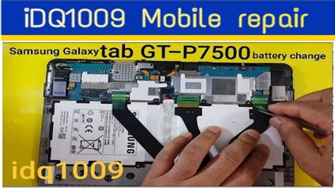 How To Replacement Samsung Galaxy Tab GT P7500 Battery Complete