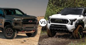 2024 Toyota Tacoma Vs Chevrolet Colorado Longo Toyota Blog