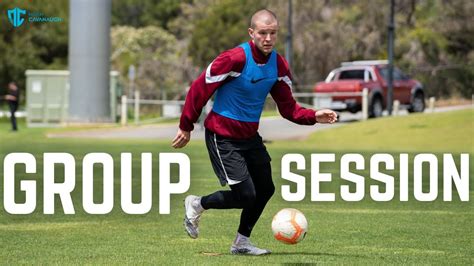 Pro Footballer Offseason Training Small Group Possession Technical