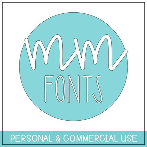 Printable Mandm Font