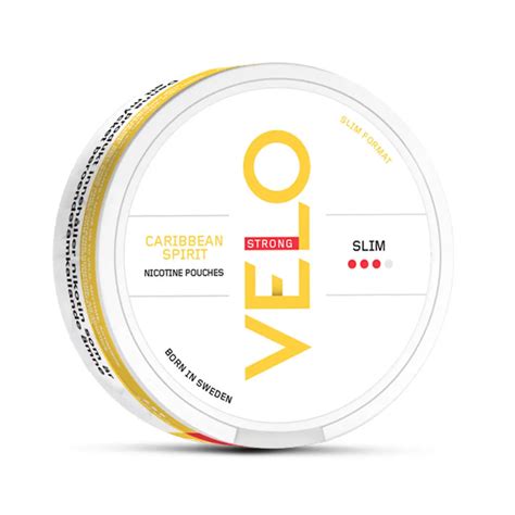 Velo Caribbean Spirit Snus | Buy Online Today | Snusmania.eu