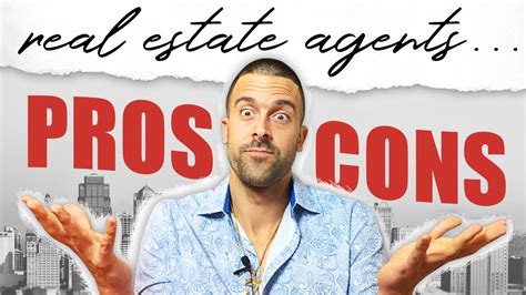 What Are The Pros And Cons Of Being A Real Estate Agent Youtube