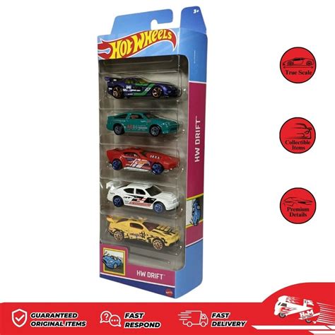 Jual Hot Wheels 5 Pack HW Drift 1806 97GF Shopee Indonesia