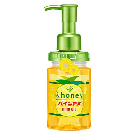 Andhoney Deep Moist Pineapple Candy Hair Oil 30 100ml Wafuu Japan