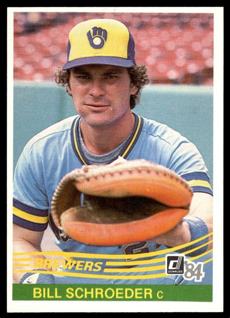 Donruss Bill Schroeder Rookie B Ebay