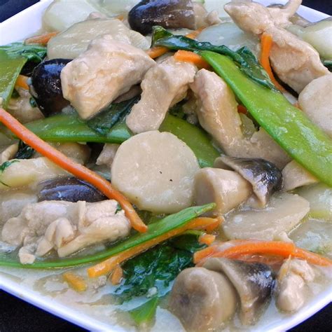 Moo Goo Gai Pan II Recipe