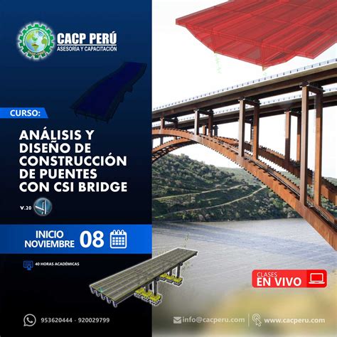 Cacp Per Curso An Lisis Y Dise O De Construcci N De Puentes Con Csi