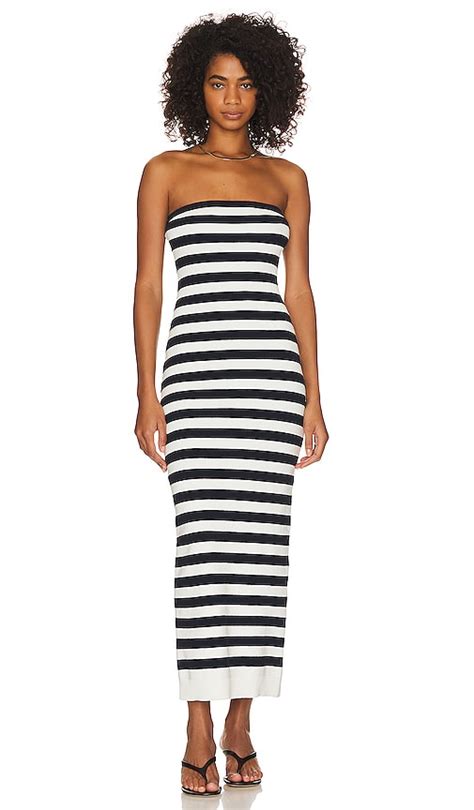 Black And White Striped Dresses