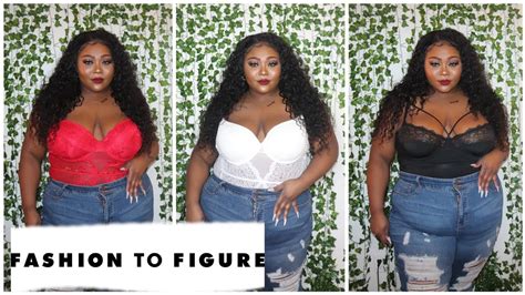 PLUS SIZE LINGERIE TRY ON HAUL FASHION TO FIGURE PLUS SIZE HAUL YouTube