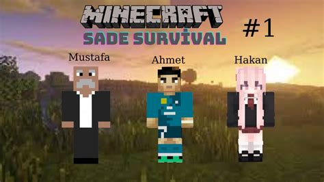 MİNECRAFT SADE SURVİVAL BÖLÜM 1 YouTube