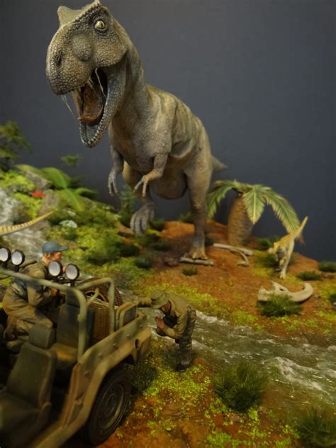 Jurassic Park Diorama Detailscaleview