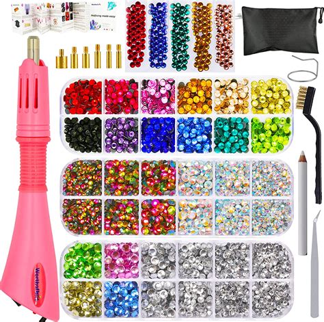 Hotfix Applicator Hot Fix Rhinestones Setter Applicator Tool Bedazzle