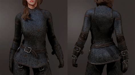 Skyrim SEChainmail Armour TRE MAGA