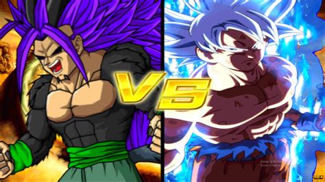 Zaiko SSJ 20 000 VS Goku Ultra Instinto Dominado Dragon Ball Z