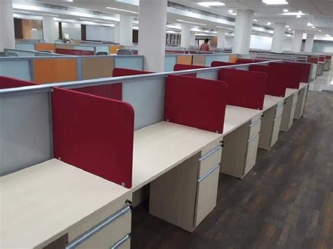 Wooden Modular Office Workstation At Rs Sq Ft Fkc Interiors