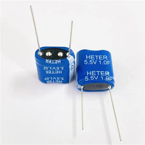 V F Supercapacitor Cylindrical Double Layer Capacitor F F