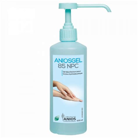 GEL HYDROALCOOLIQUE 500ML ANIOSGEL 85 NPC Bactéricide