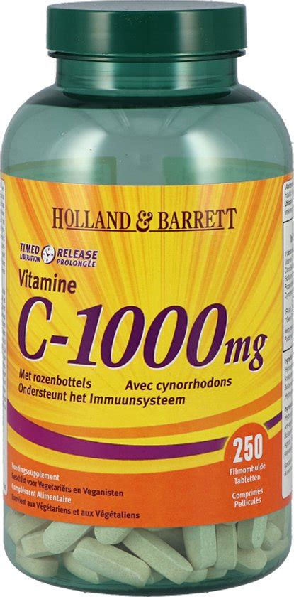 Vitamine C Timed Release Mg Holland Barrett Tabletten