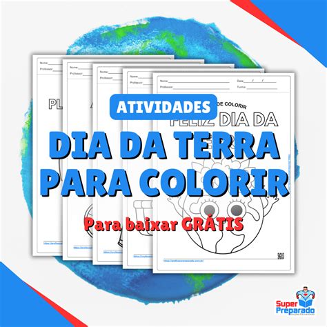 Dia Da Terra Atividades