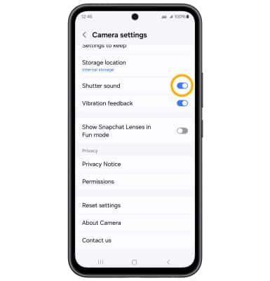 Samsung Galaxy A G Sm A U Camera Video Settings At T